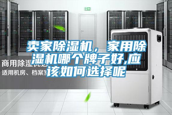 賣家除濕機，家用除濕機哪個牌子好,應(yīng)該如何選擇呢