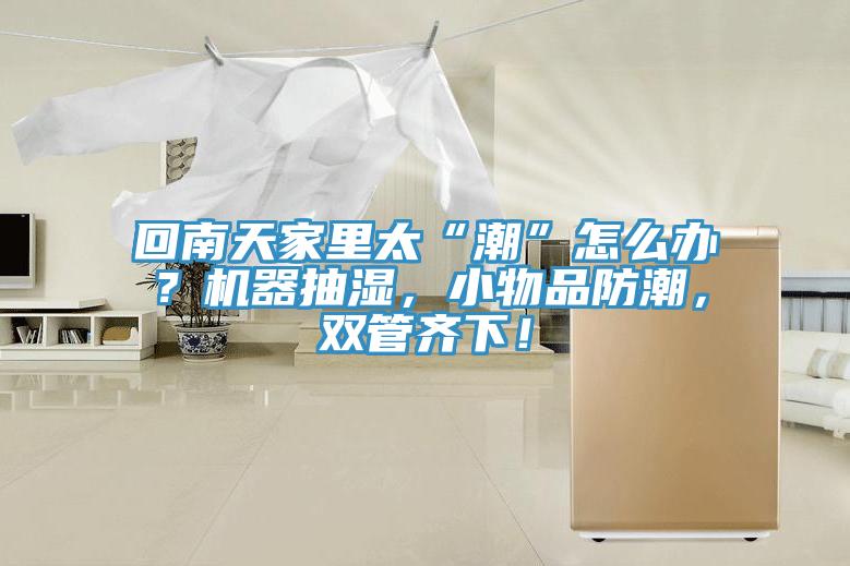 回南天家里太“潮”怎么辦？機(jī)器抽濕，小物品防潮，雙管齊下！