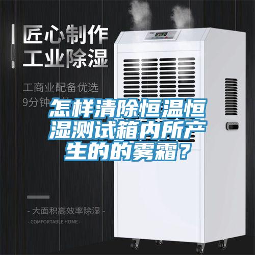 怎樣清除恒溫恒濕測(cè)試箱內(nèi)所產(chǎn)生的的霧霜？
