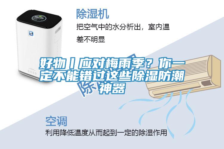 好物丨應(yīng)對梅雨季？你一定不能錯(cuò)過這些除濕防潮神器