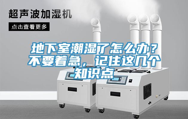 地下室潮濕了怎么辦？不要著急，記住這幾個(gè)知識(shí)點(diǎn)