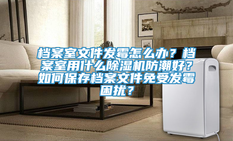 檔案室文件發(fā)霉怎么辦？檔案室用什么除濕機防潮好？如何保存檔案文件免受發(fā)霉困擾？