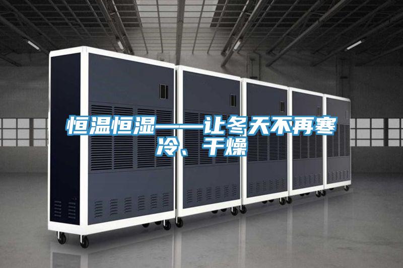 恒溫恒濕——讓冬天不再寒冷、干燥