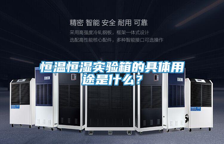 恒溫恒濕實(shí)驗(yàn)箱的具體用途是什么？