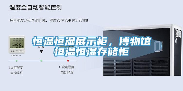 恒溫恒濕展示柜，博物館恒溫恒濕存儲柜