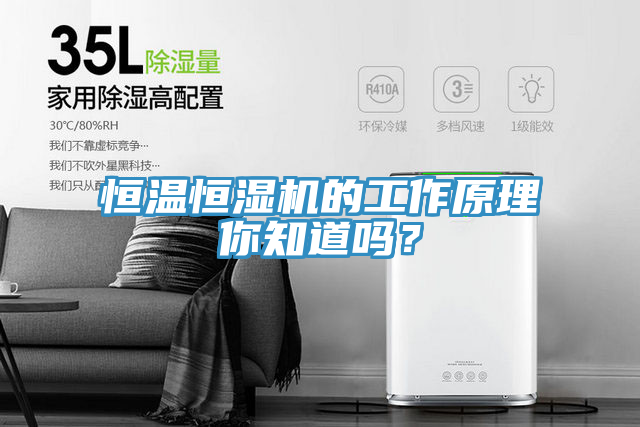 恒溫恒濕機(jī)的工作原理你知道嗎？