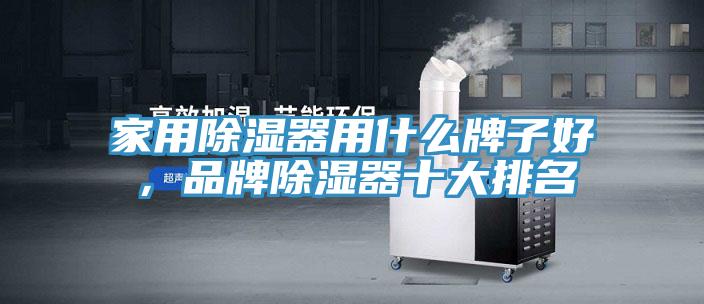 家用除濕器用什么牌子好，品牌除濕器十大排名