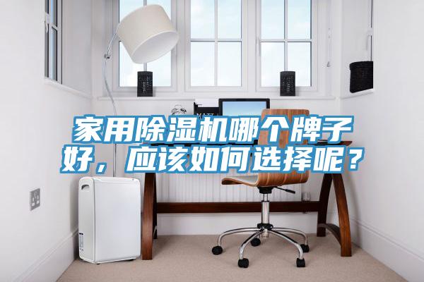 家用除濕機哪個牌子好，應(yīng)該如何選擇呢？