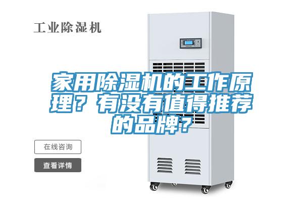 家用除濕機(jī)的工作原理？有沒有值得推薦的品牌？