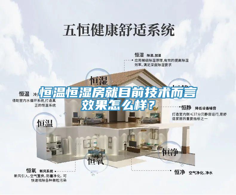 恒溫恒濕房就目前技術(shù)而言效果怎么樣？