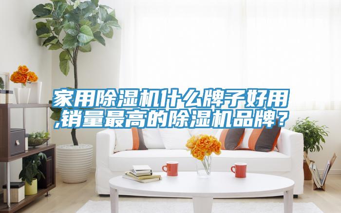 家用除濕機(jī)什么牌子好用,銷量最高的除濕機(jī)品牌？