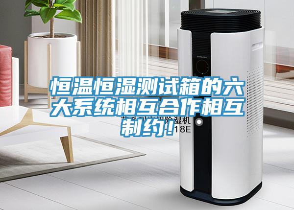 恒溫恒濕測試箱的六大系統(tǒng)相互合作相互制約！