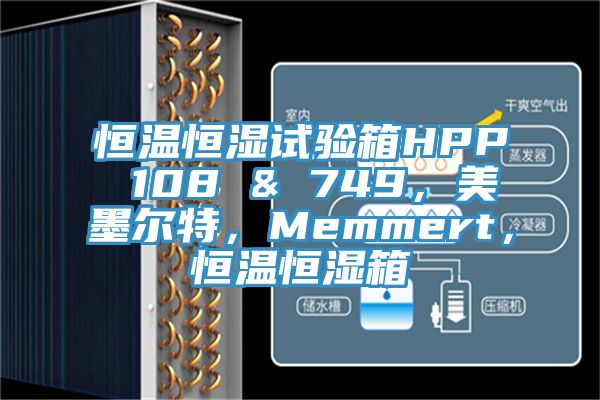 恒溫恒濕試驗(yàn)箱HPP 108 & 749，美墨爾特，Memmert，恒溫恒濕箱