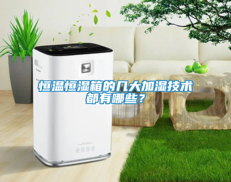 恒溫恒濕箱的幾大加濕技術(shù)都有哪些？