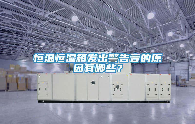 恒溫恒濕箱發(fā)出警告音的原因有哪些？