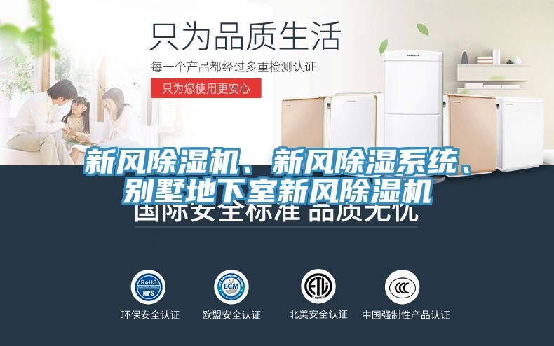 新風除濕機、新風除濕系統(tǒng)、別墅地下室新風除濕機