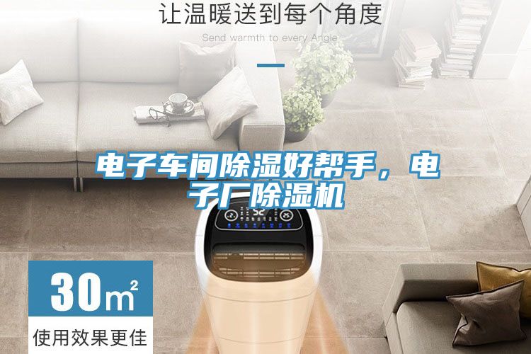 電子車間除濕好幫手，電子廠除濕機