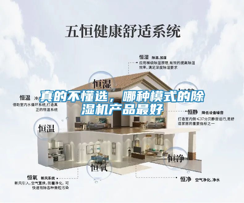 真的不懂選，哪種模式的除濕機產品最好
