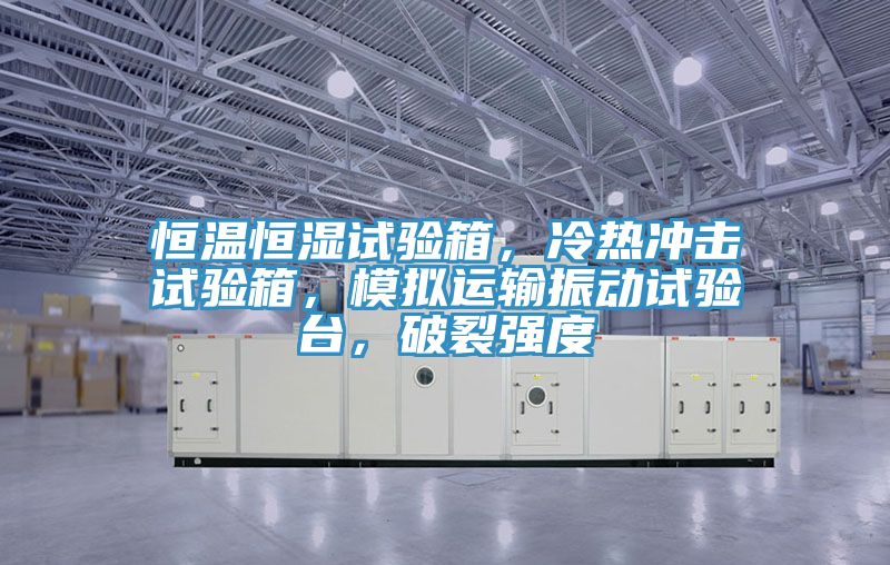 恒溫恒濕試驗(yàn)箱，冷熱沖擊試驗(yàn)箱，模擬運(yùn)輸振動試驗(yàn)臺，破裂強(qiáng)度