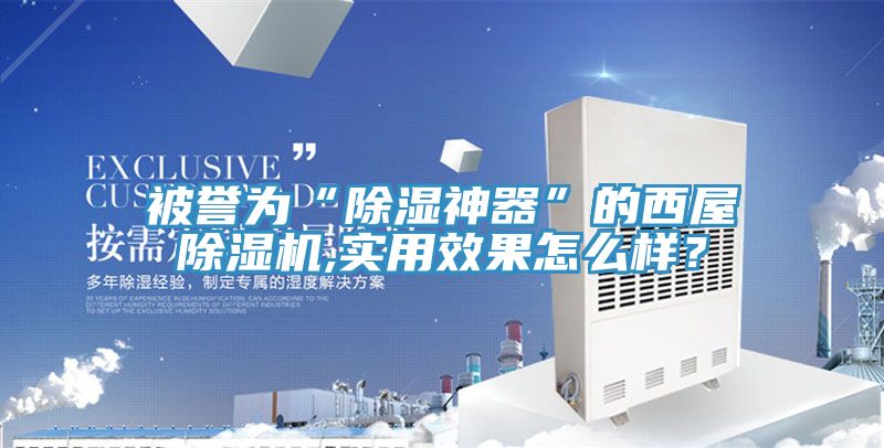被譽(yù)為“除濕神器”的西屋除濕機(jī),實(shí)用效果怎么樣？