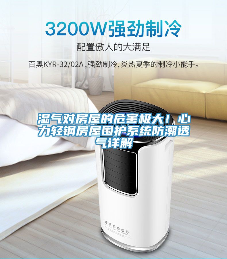 濕氣對房屋的危害極大！心力輕鋼房屋圍護系統(tǒng)防潮透氣詳解