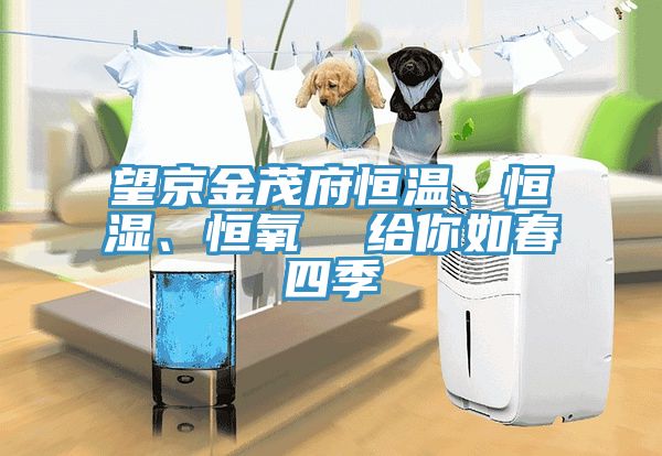 望京金茂府恒溫、恒濕、恒氧  給你如春四季