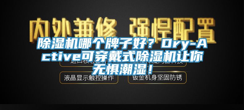 除濕機哪個牌子好？Dry-Active可穿戴式除濕機讓你無懼潮濕！