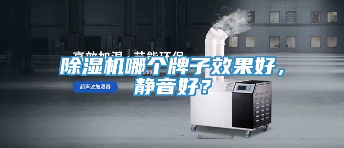 除濕機(jī)哪個(gè)牌子效果好，靜音好？
