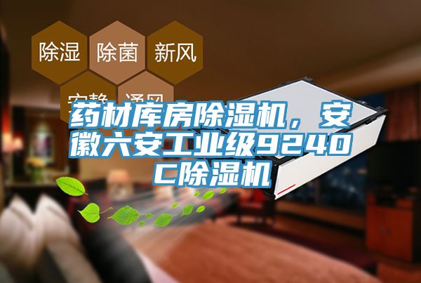 藥材庫房除濕機，安徽六安工業(yè)級9240C除濕機