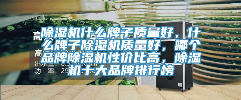 除濕機什么牌子質(zhì)量好，什么牌子除濕機質(zhì)量好，哪個品牌除濕機性價比高，除濕機十大品牌排行榜
