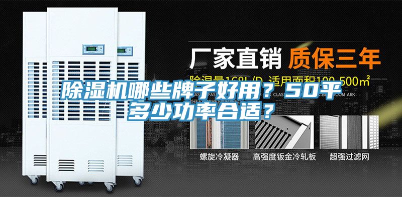 除濕機(jī)哪些牌子好用？50平多少功率合適？