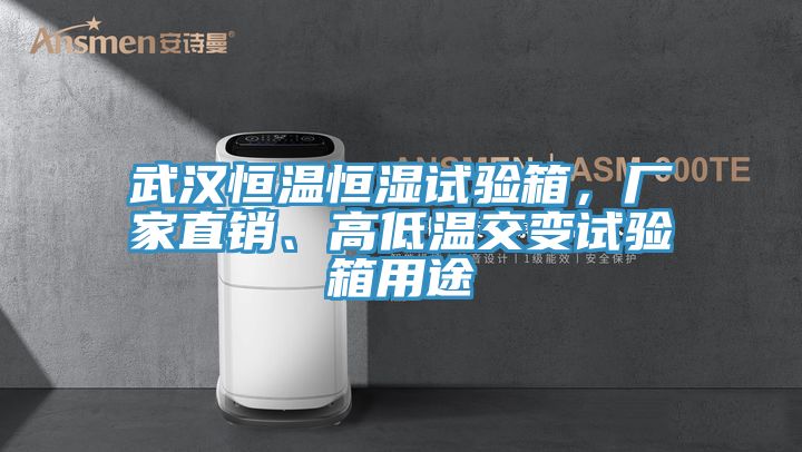 武漢恒溫恒濕試驗箱，廠家直銷、高低溫交變試驗箱用途