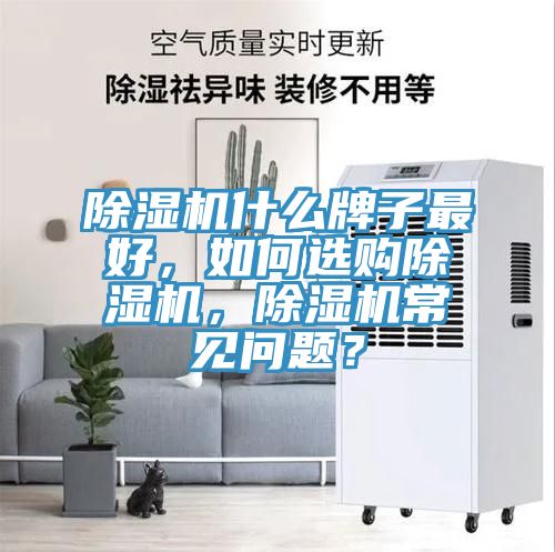 除濕機什么牌子最好，如何選購除濕機，除濕機常見問題？