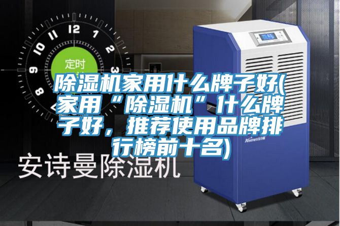 除濕機家用什么牌子好(家用“除濕機”什么牌子好，推薦使用品牌排行榜前十名)