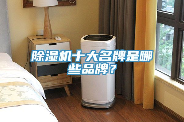 除濕機十大名牌是哪些品牌？