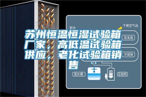 蘇州恒溫恒濕試驗(yàn)箱廠家，高低溫試驗(yàn)箱供應(yīng)，老化試驗(yàn)箱銷售