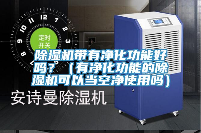 除濕機帶有凈化功能好嗎？（有凈化功能的除濕機可以當空凈使用嗎）