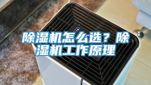 除濕機怎么選？除濕機工作原理