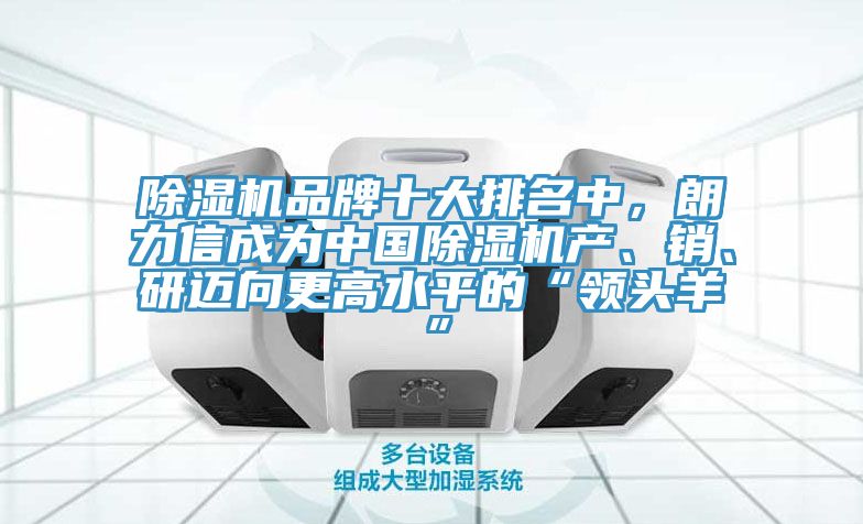 除濕機品牌十大排名中，朗力信成為中國除濕機產(chǎn)、銷、研邁向更高水平的“領頭羊”