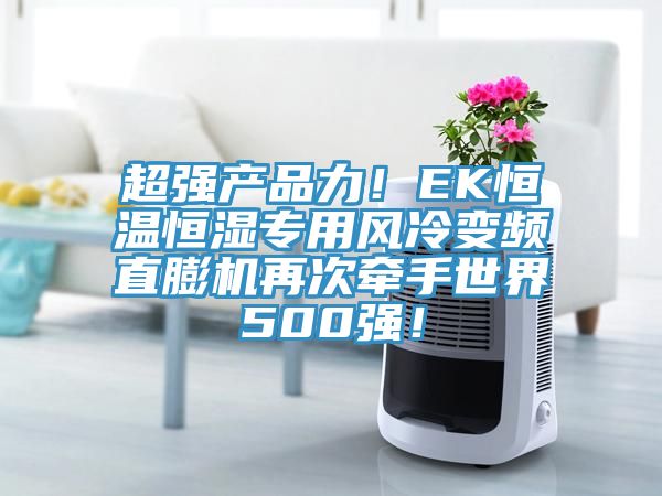 超強產(chǎn)品力！EK恒溫恒濕專用風(fēng)冷變頻直膨機再次牽手世界500強！