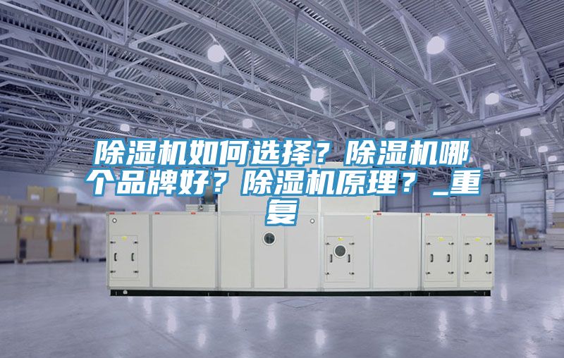 除濕機如何選擇？除濕機哪個品牌好？除濕機原理？_重復