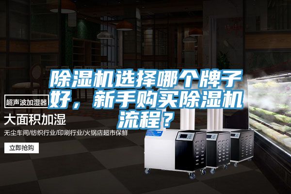 除濕機選擇哪個牌子好，新手購買除濕機流程？
