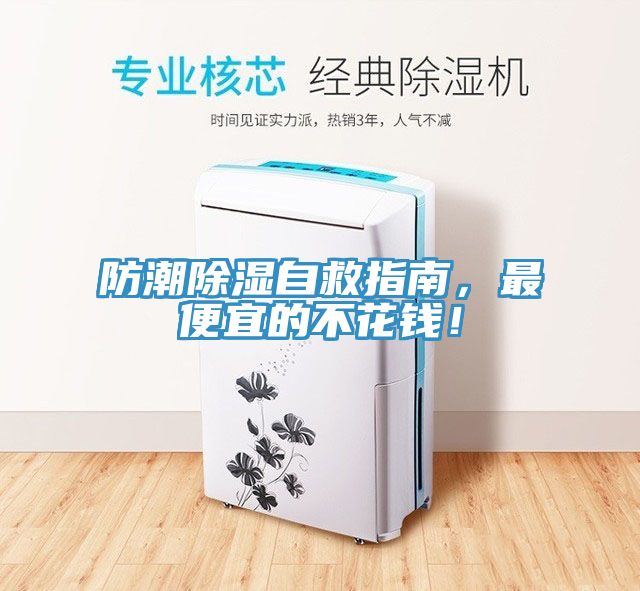 防潮除濕自救指南，最便宜的不花錢！