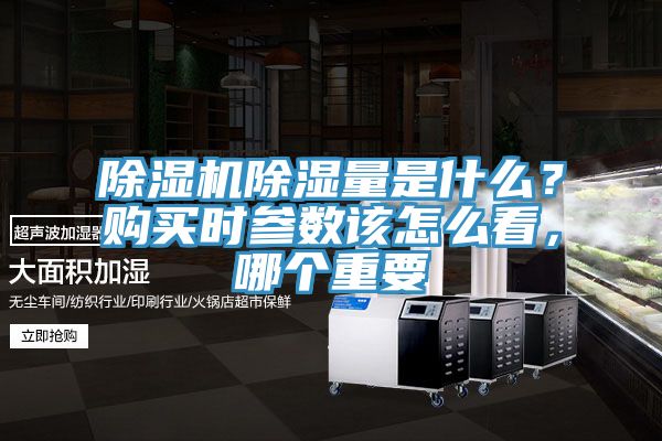 除濕機(jī)除濕量是什么？購(gòu)買時(shí)參數(shù)該怎么看，哪個(gè)重要