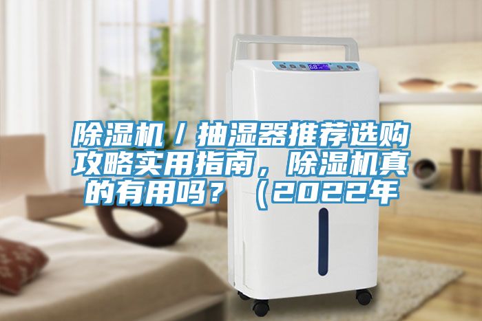 除濕機／抽濕器推薦選購攻略實用指南，除濕機真的有用嗎？（2022年