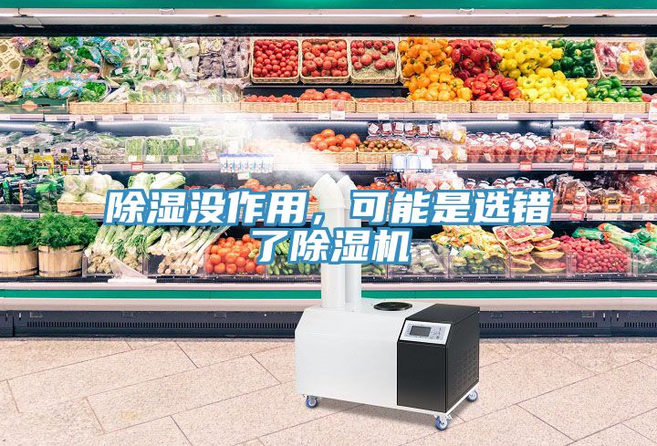除濕沒作用，可能是選錯(cuò)了除濕機(jī)