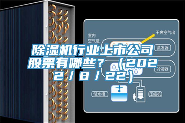 除濕機(jī)行業(yè)上市公司股票有哪些？（2022／8／22）