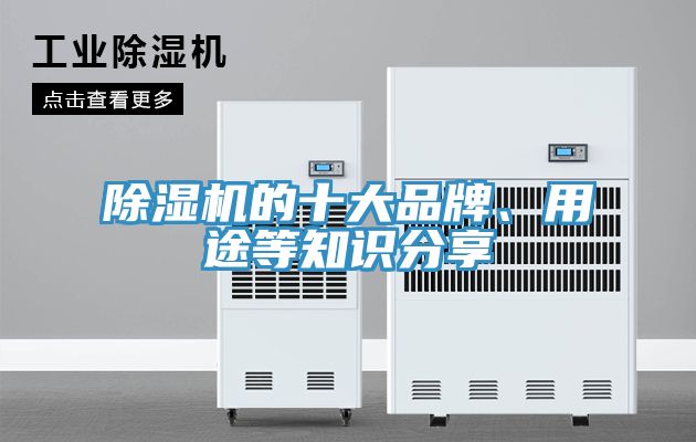 除濕機(jī)的十大品牌、用途等知識分享