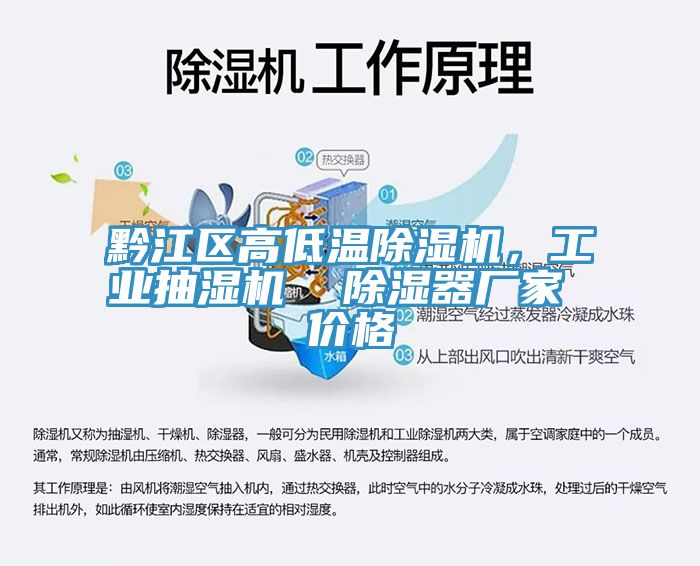 黔江區(qū)高低溫除濕機(jī)，工業(yè)抽濕機(jī)  除濕器廠家 價格